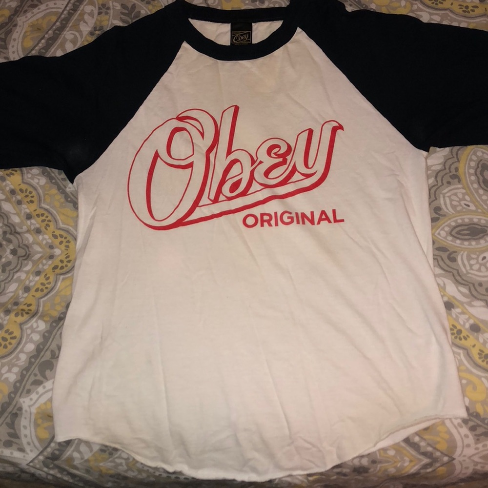 Obey Original 3/4 Sleeve Shirt